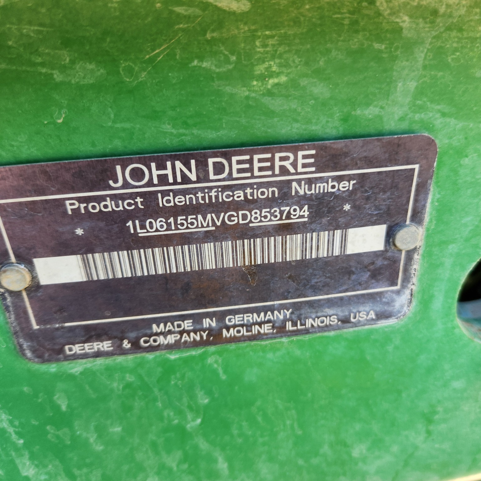 2016 John Deere 6155M Image 13
