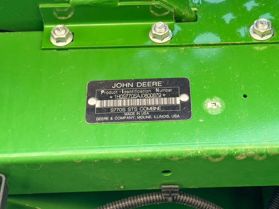2018 John-Deere S770