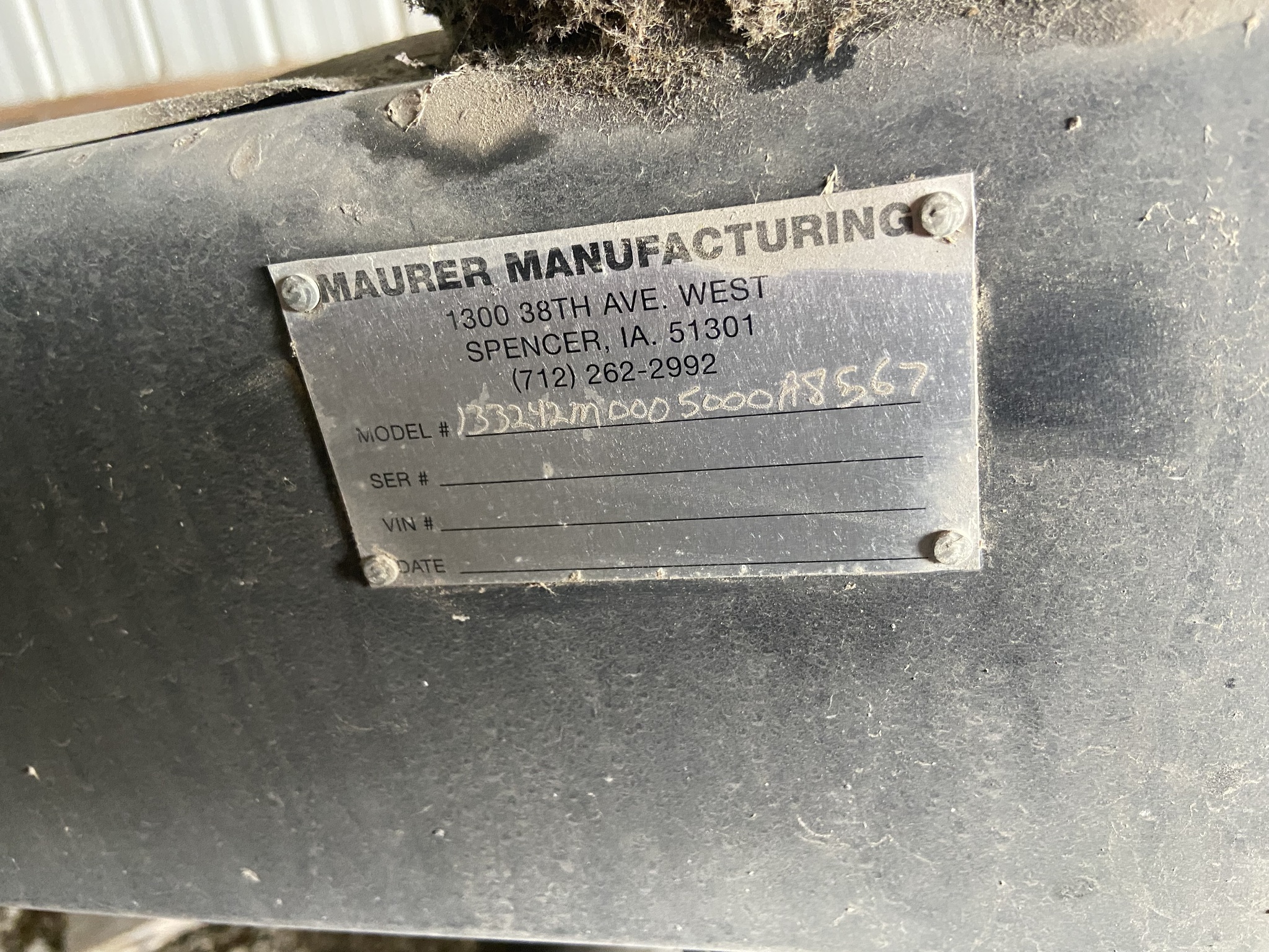  2010 Maurer M32 at Heritage Tractor in Lacon, IL