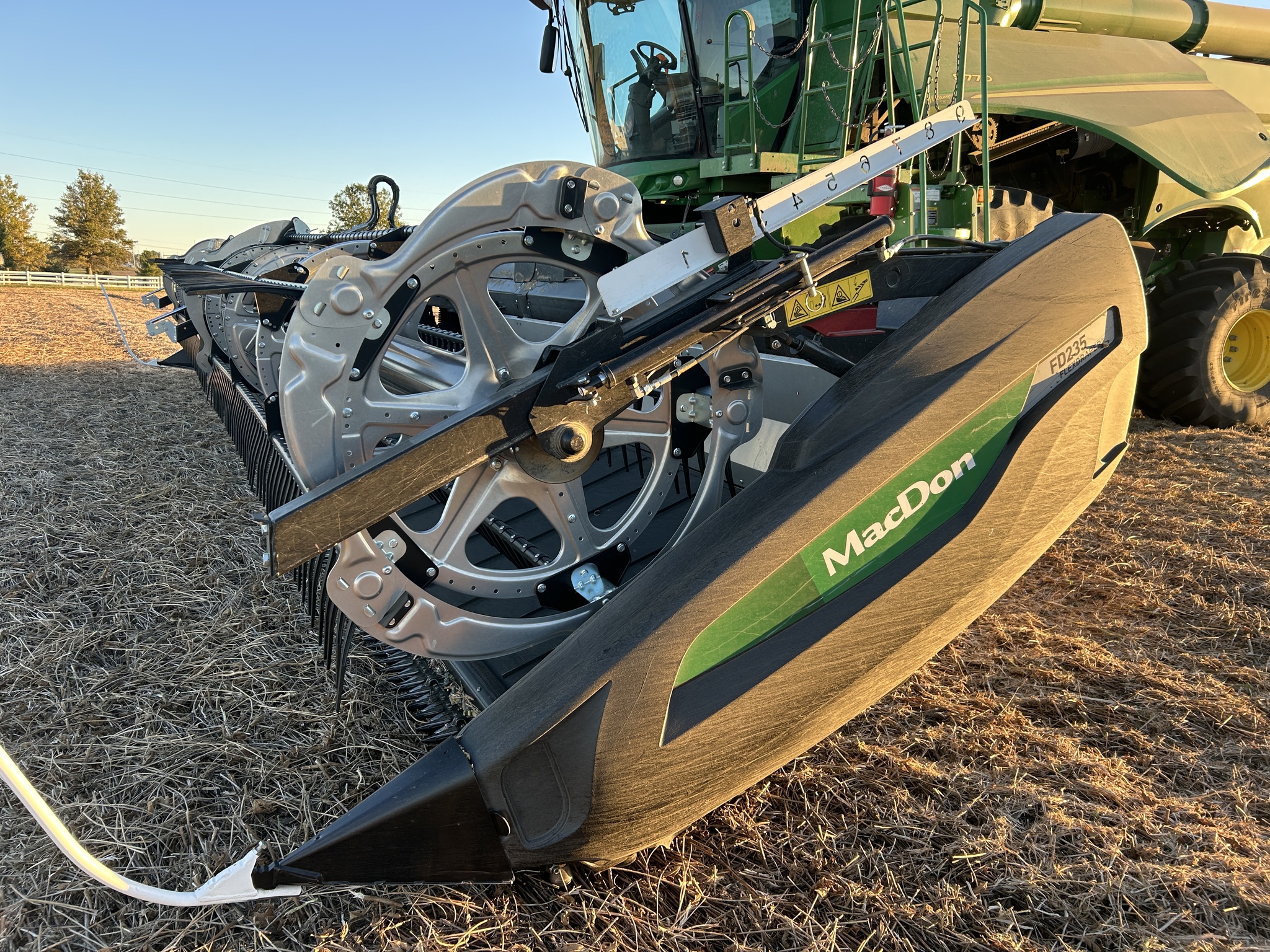  2022 MacDon FD235 at Heritage Tractor in Baldwin City, KS