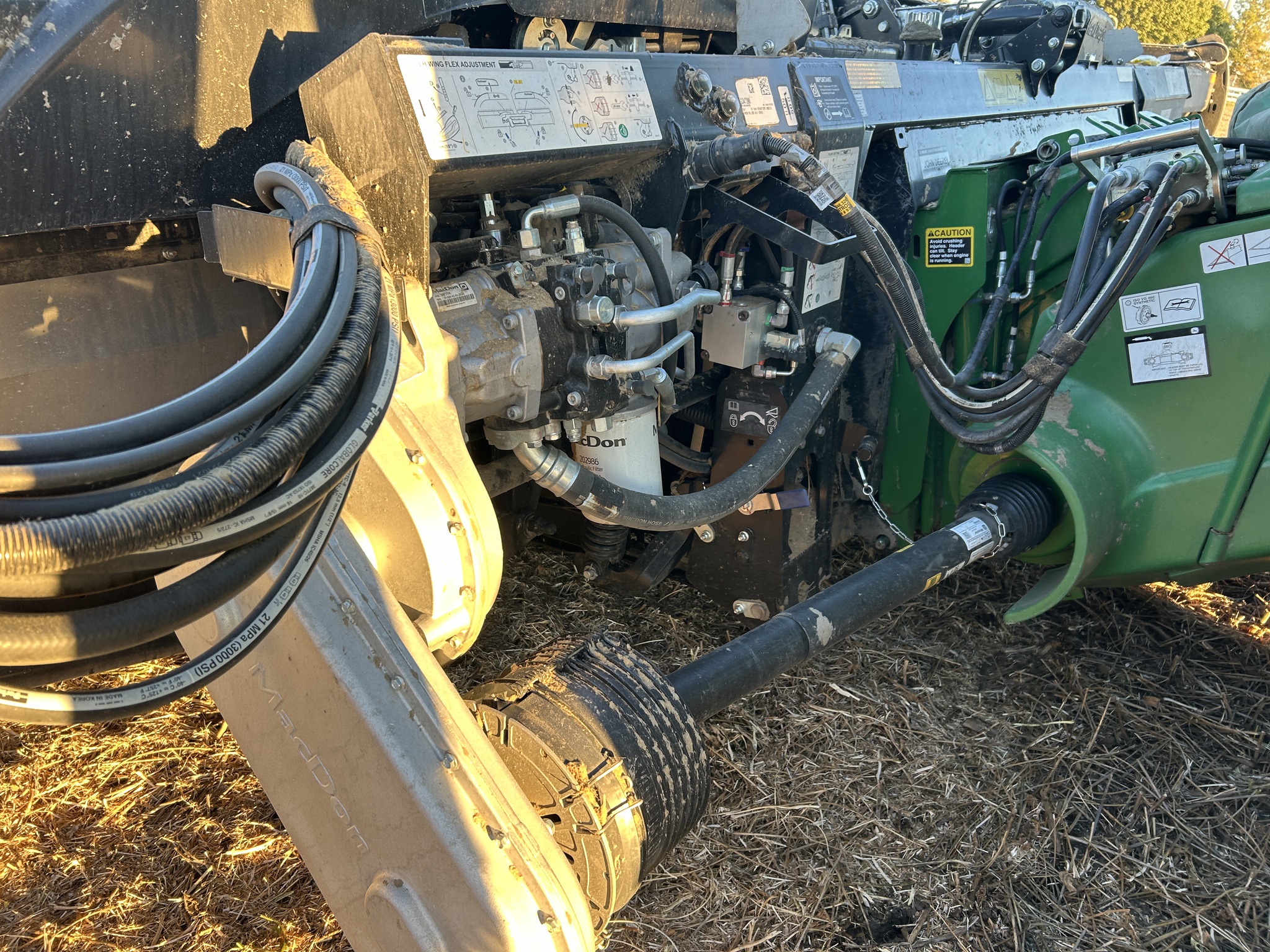  2022 MacDon FD235 at Heritage Tractor in Baldwin City, KS