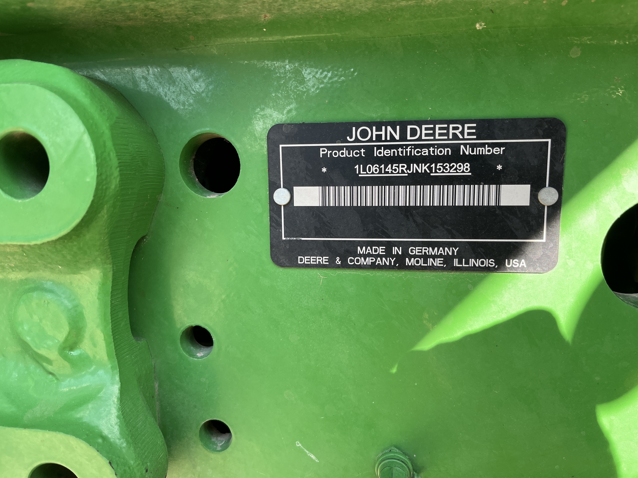  2022 John Deere 6R 145 at Heritage Tractor in Rogersville, MO