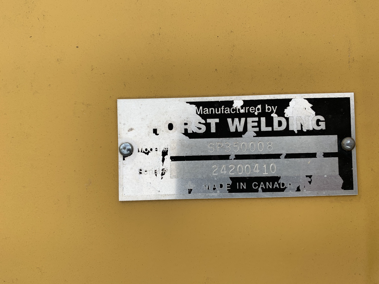 2022 Horst SP350010 Image 4