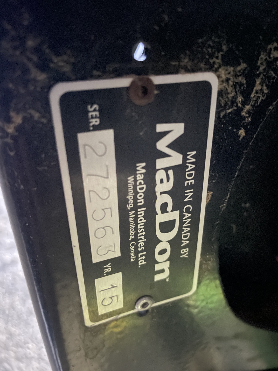  2015 MacDon FD75-30 at Heritage Tractor in Baldwin City, KS