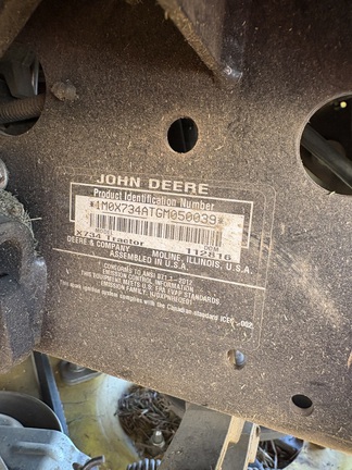 2017 John Deere X734 - Photo7