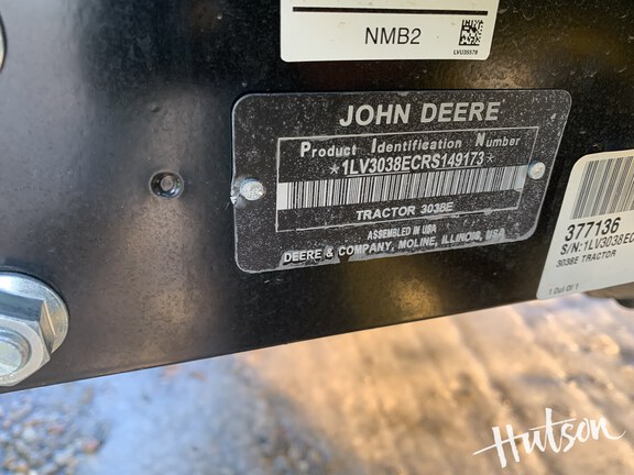 Photo of 2025 John Deere 3038E