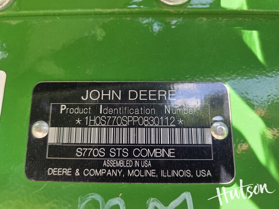 Photo of 2024 John Deere S770