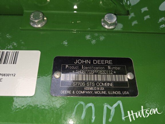 Photo of 2024 John Deere S770