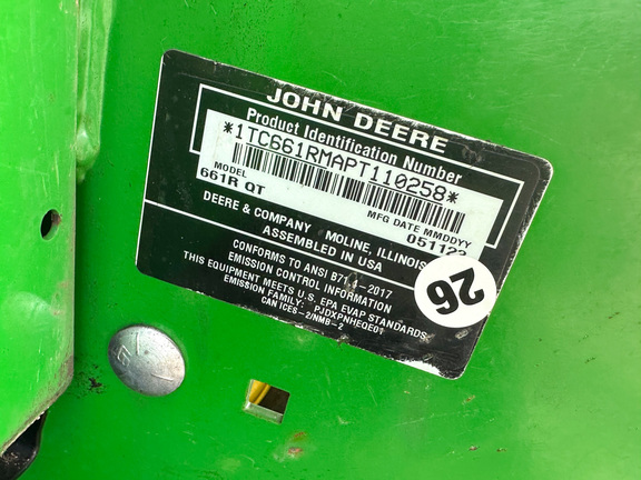 2023 John-Deere 661R