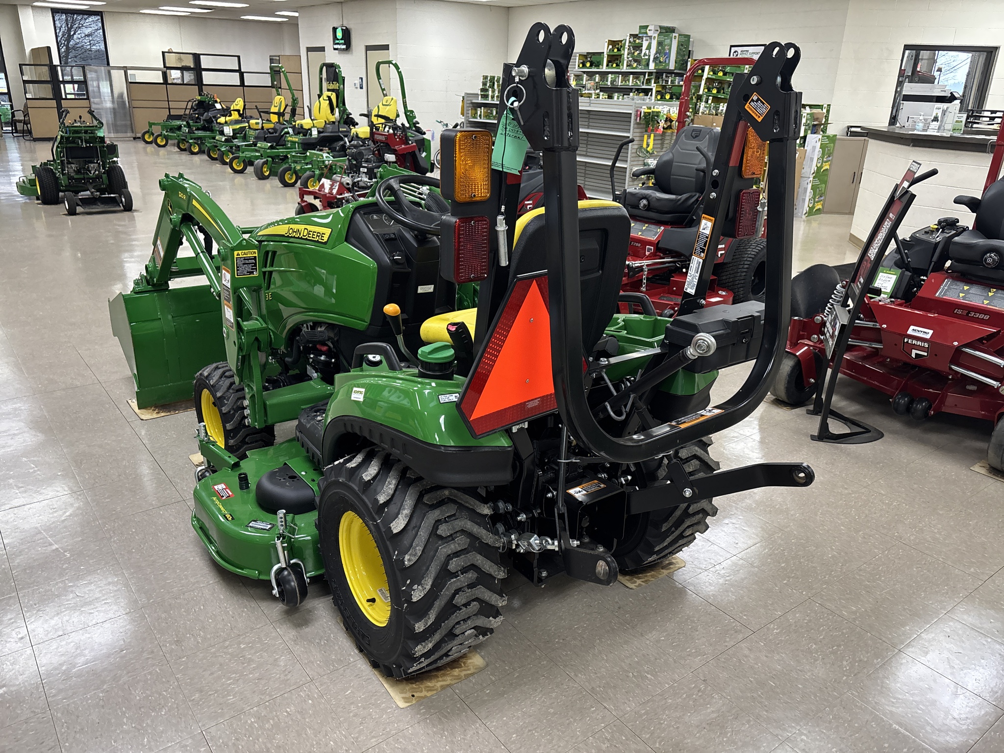 New In-Stock 2024 John Deere 1023E Compact Utility Tractors at Koenig Equipment in Urbana, OH - PhotoXL2