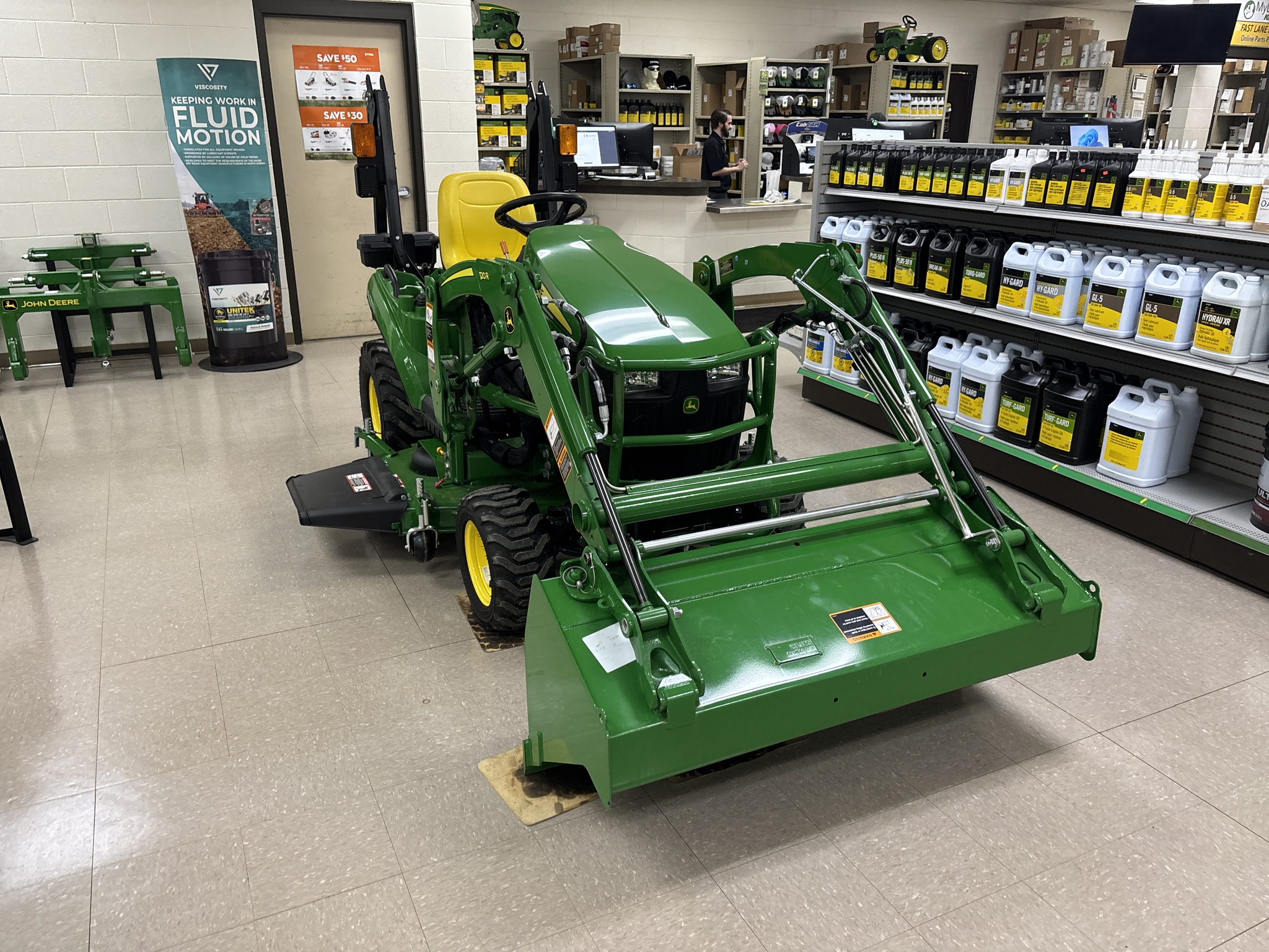 New In-Stock 2024 John Deere 1023E Compact Utility Tractors at Koenig Equipment in Urbana, OH - PhotoXL8