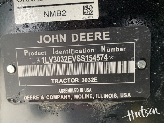 Photo of 2025 John Deere 3032E