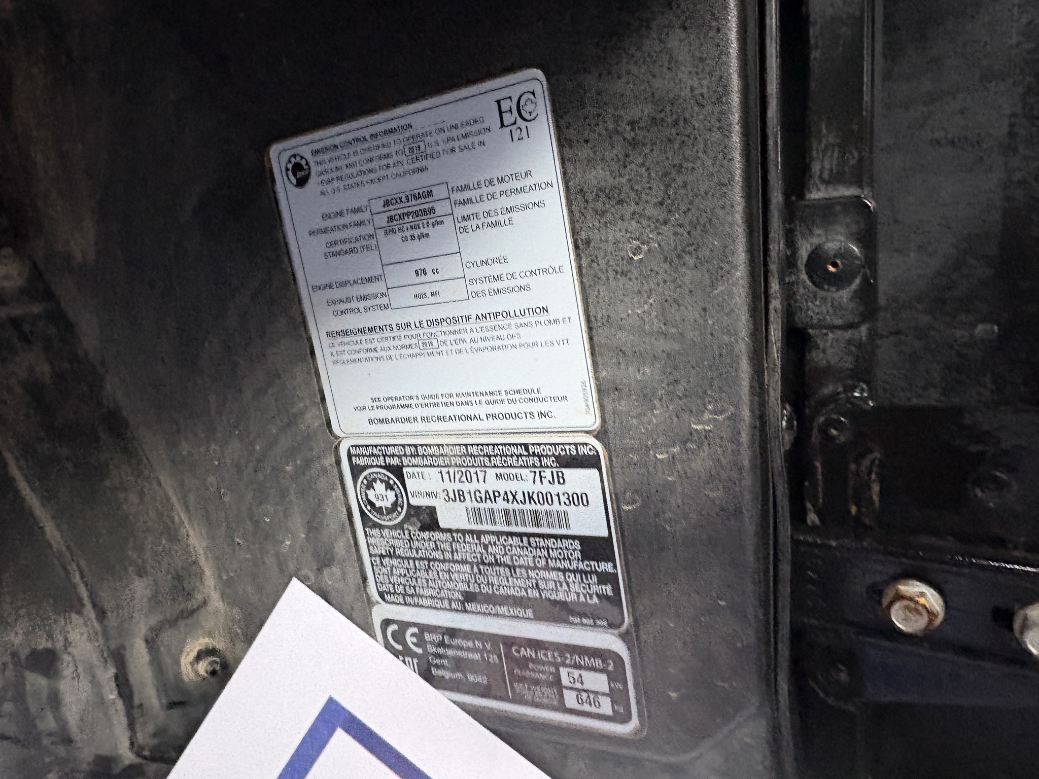 2018 Can-Am Maverick Trail DPS 1000R Image 10