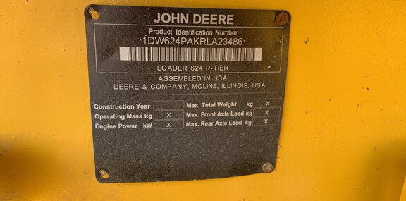 2024 John Deere 624 P