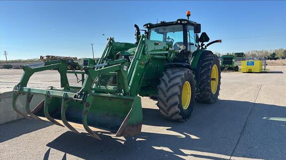 Used 2021 John Deere 6155R Row Crop Tractors at Horizon Ag & Turf in Lloydminster, AB - Photo23