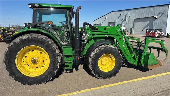 Used 2021 John Deere 6155R Row Crop Tractors at Horizon Ag & Turf in Lloydminster, AB - Photo28
