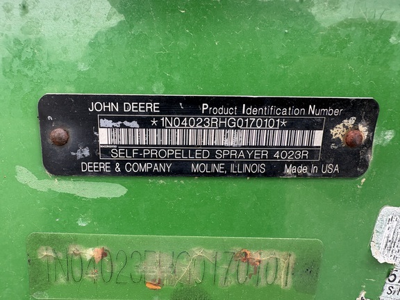 Photo of 2017 John Deere R4023