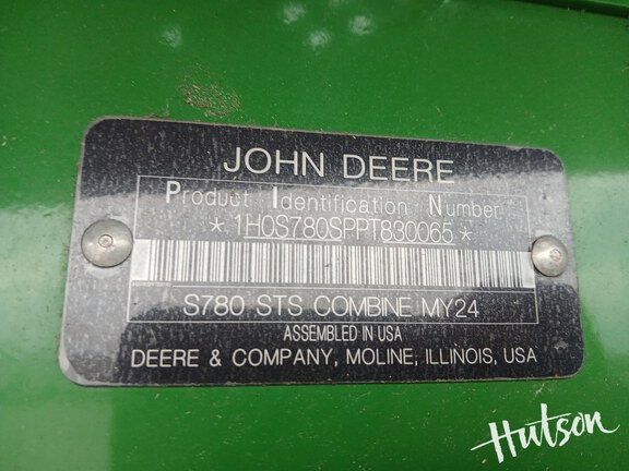 Photo of 2024 John Deere S780