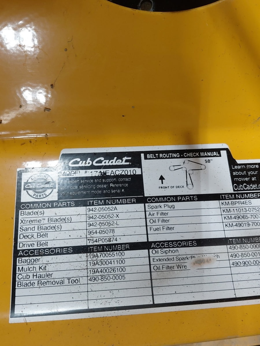 2019 Cub Cadet ZT1 50 Image 10