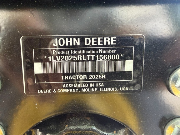 2026 John Deere 2025R