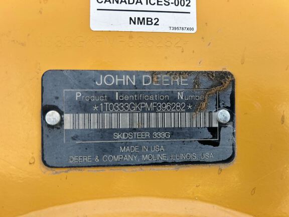 2021 John Deere 333G