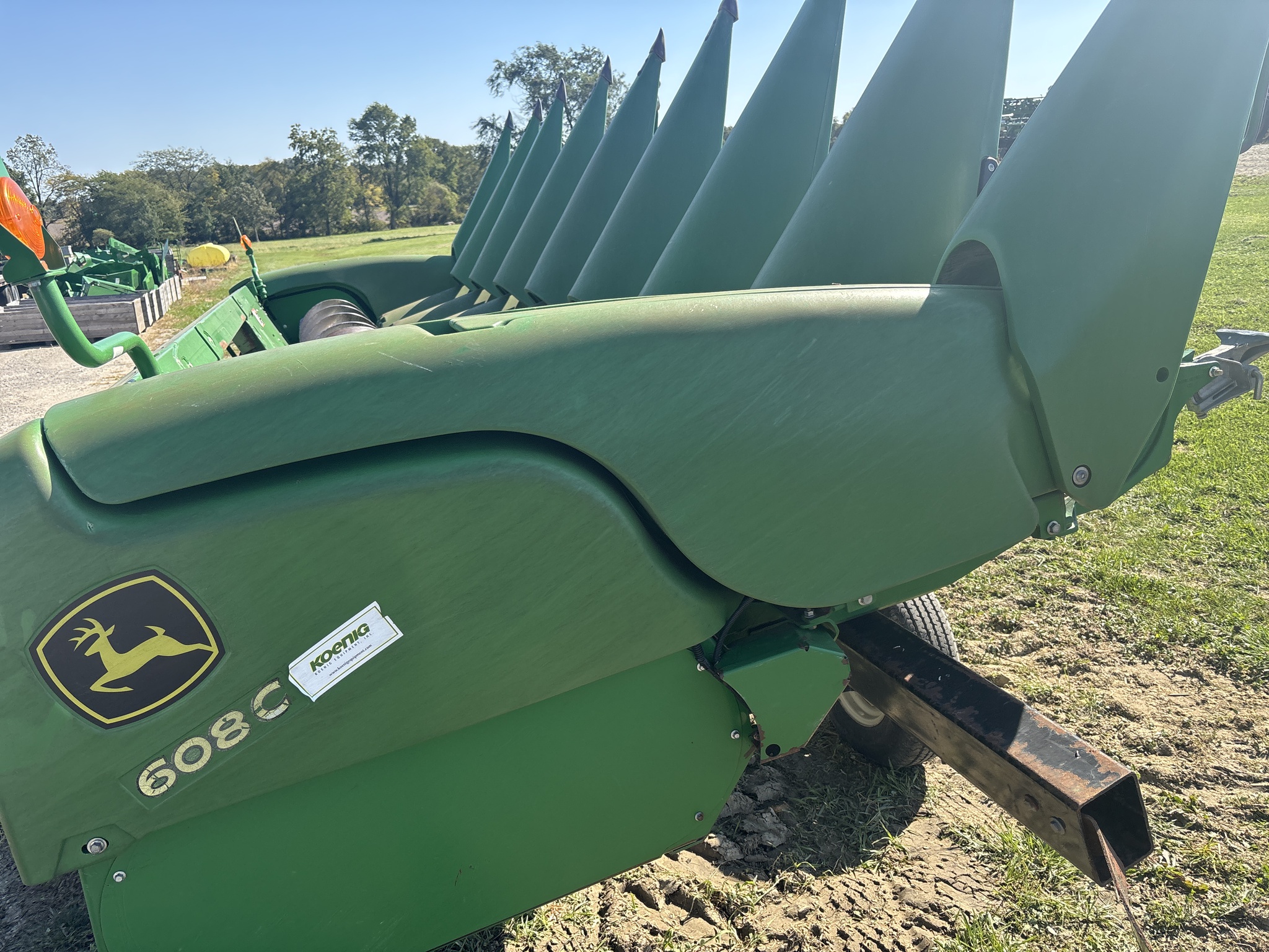 Used 2013 John Deere 608C Corn and Row Crop headers at Koenig Equipment in Anna, OH - PhotoXL4