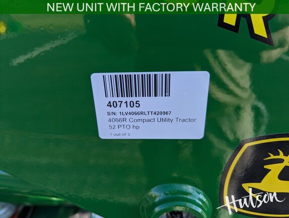 Photo of 2026 John Deere 4066R