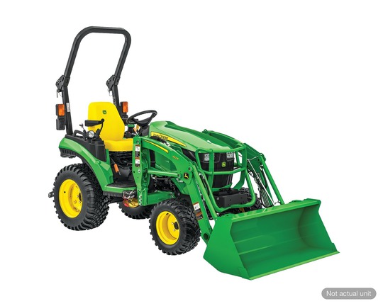 New In-Stock 2025 John Deere 120R Compact Utility Tractor Attachments at Koenig Equipment in Franklin, IN - Photo1