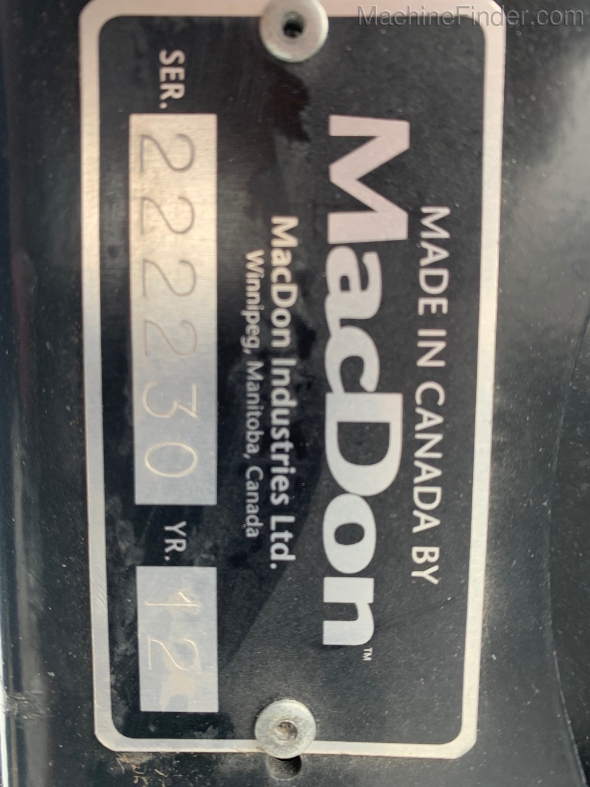 2012 MacDon FD70 Image 4