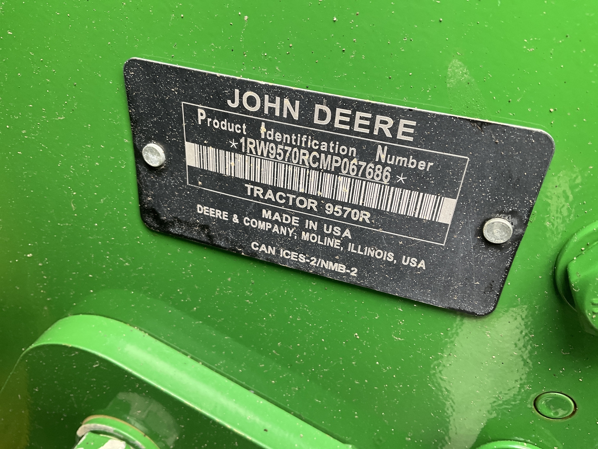 2021 John Deere 9570R Image 30