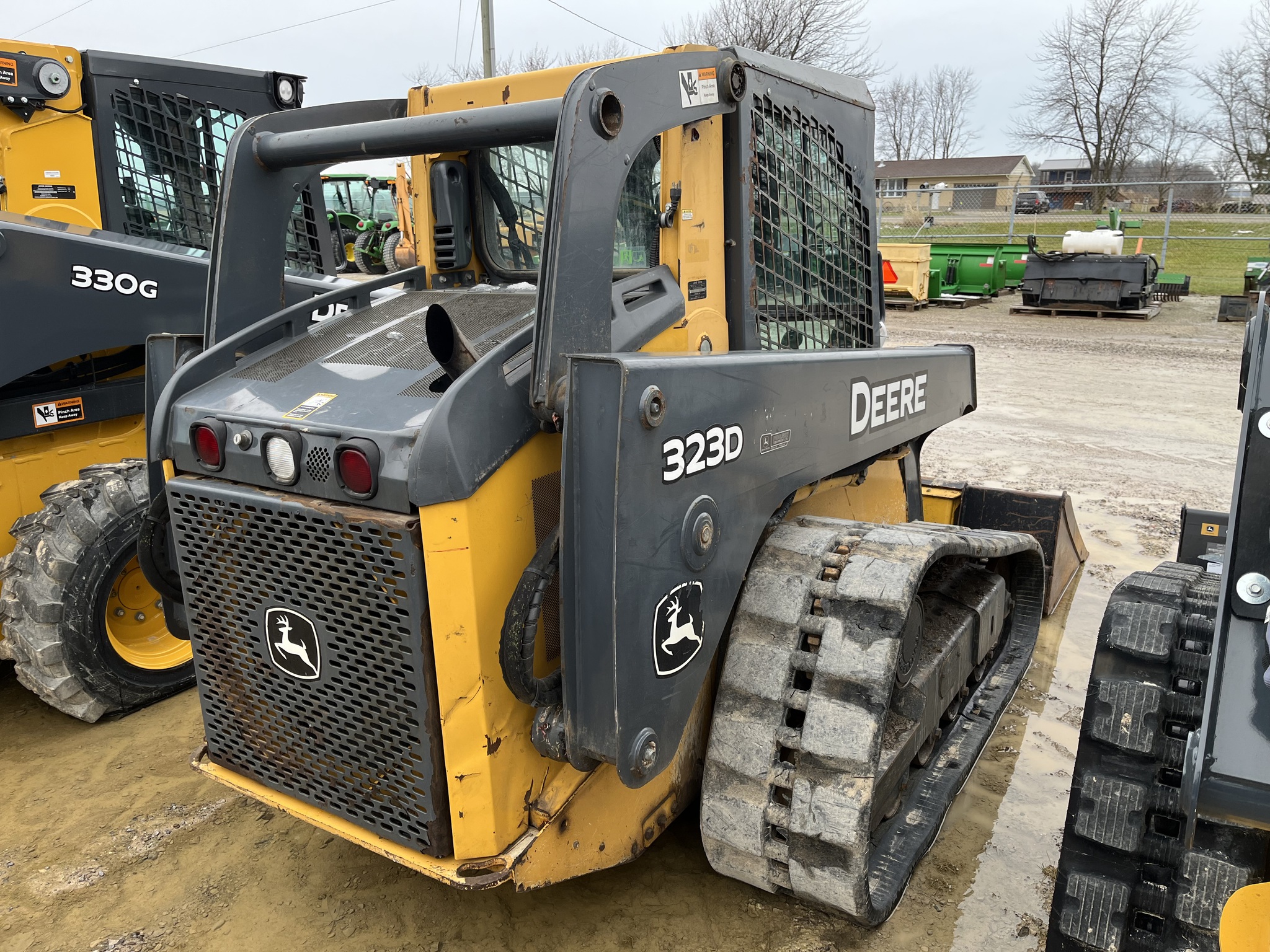 2011 John Deere 323D Compact Track Loaders