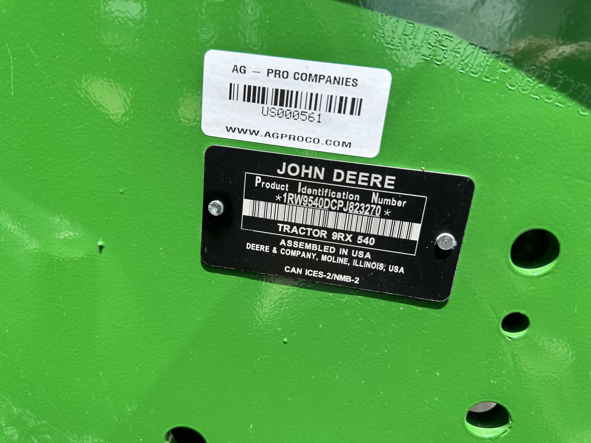 2023 John Deere 9RX 540 Image 6