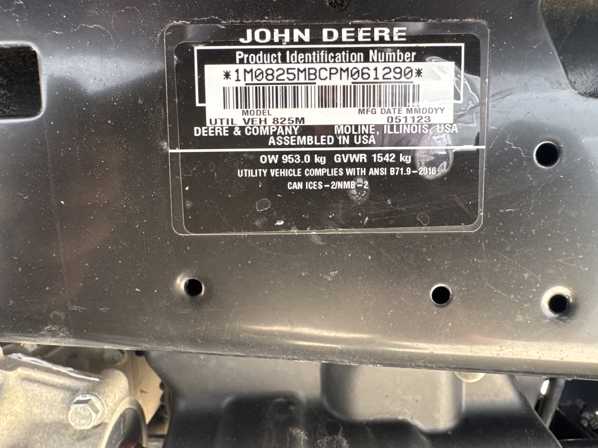 2023 John Deere XUV 825M S4 Image 25