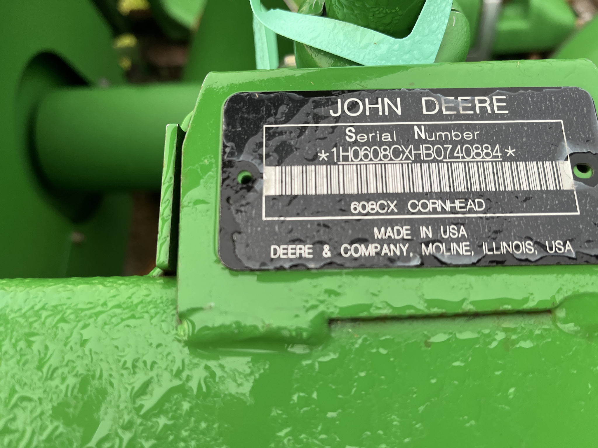  2011 John Deere 608C at Heritage Tractor in Aledo, IL