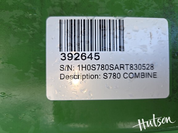 Photo of 2024 John Deere S780