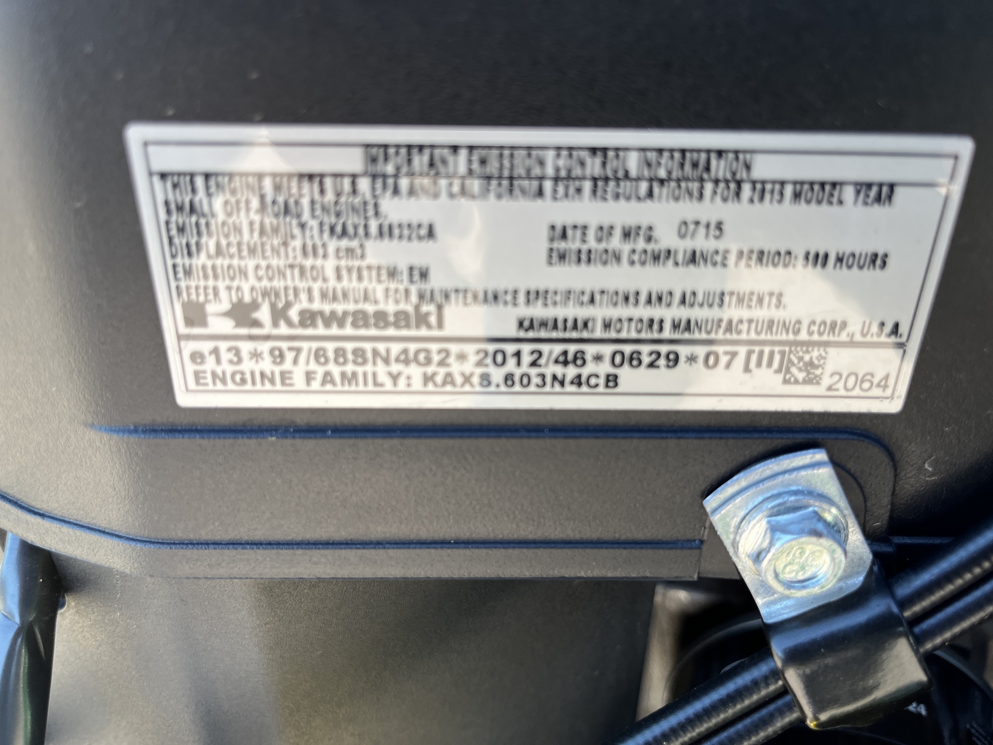 2015 John Deere X350R Image 10