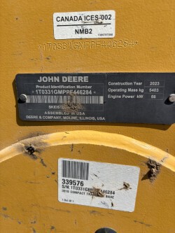 2023 John Deere 331G