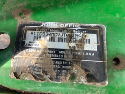Photo of 2018 John Deere Z930M