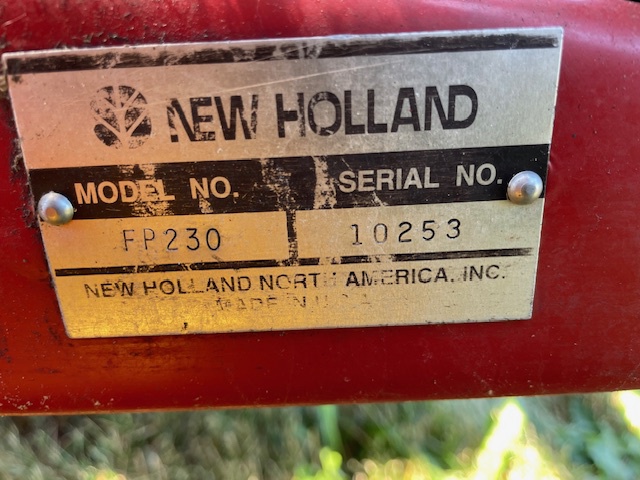 New Holland FP 230 Image 12