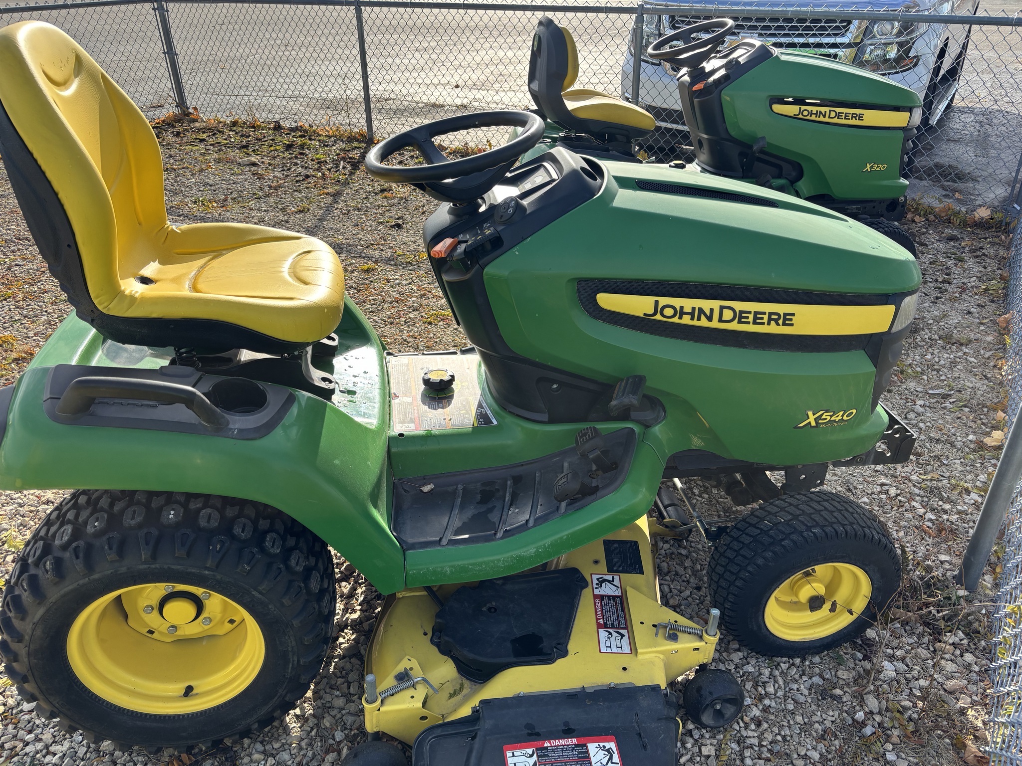  2011 John Deere X540 at Heritage Tractor in Mendota, IL