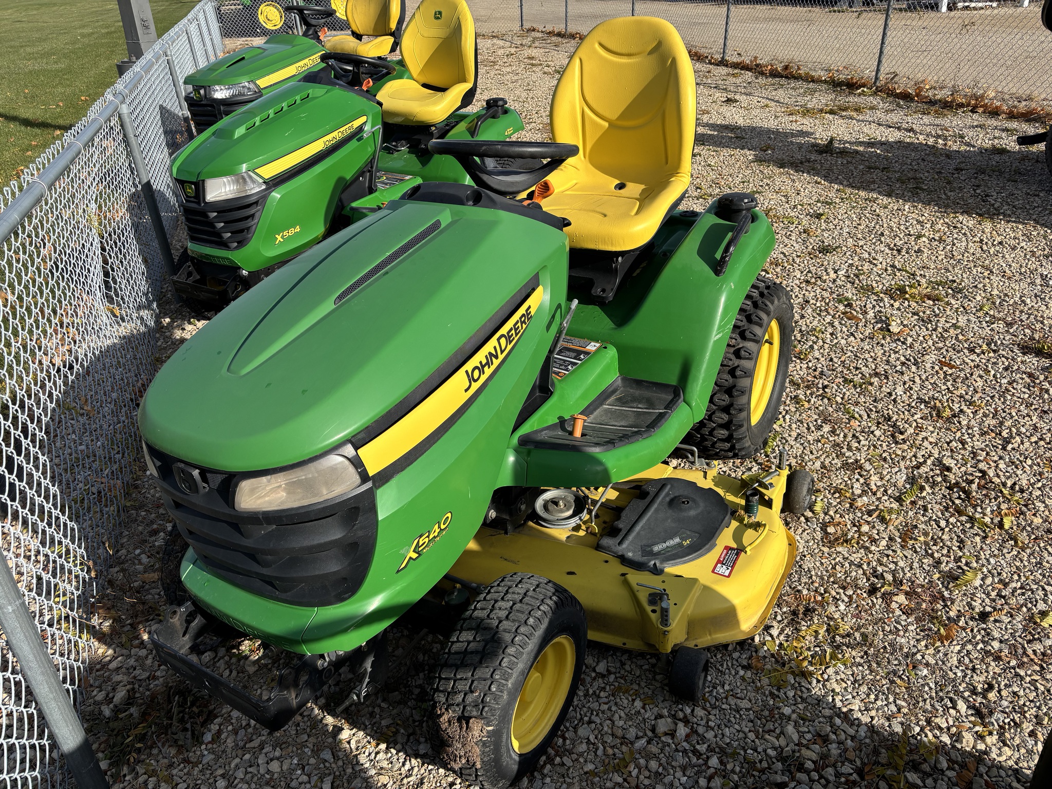  2011 John Deere X540 at Heritage Tractor in Mendota, IL
