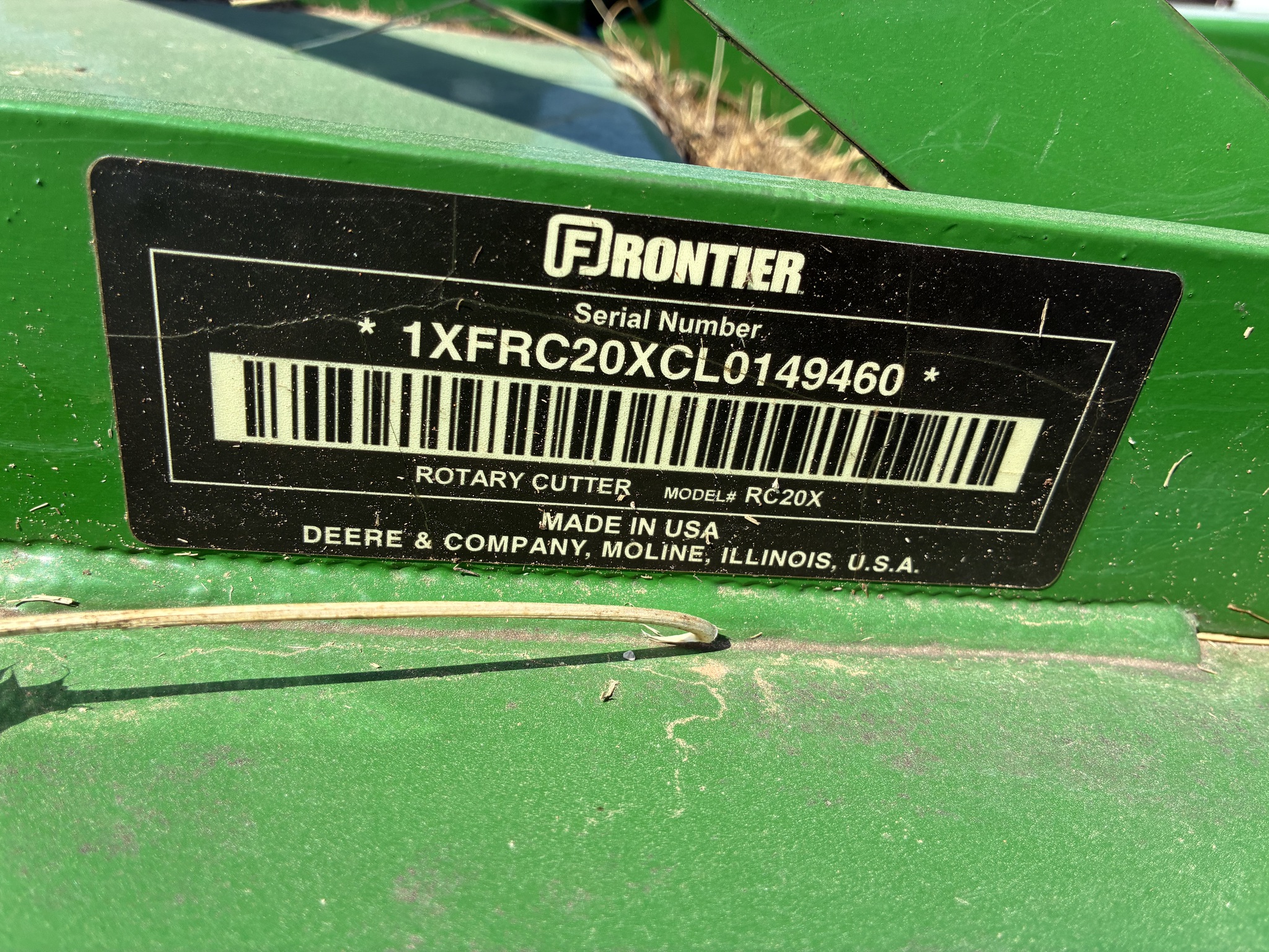 John Deere RC2060 Image 5