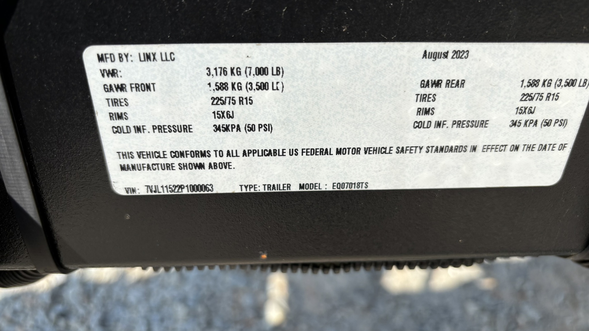 Linx EQ07018-TS Image 7