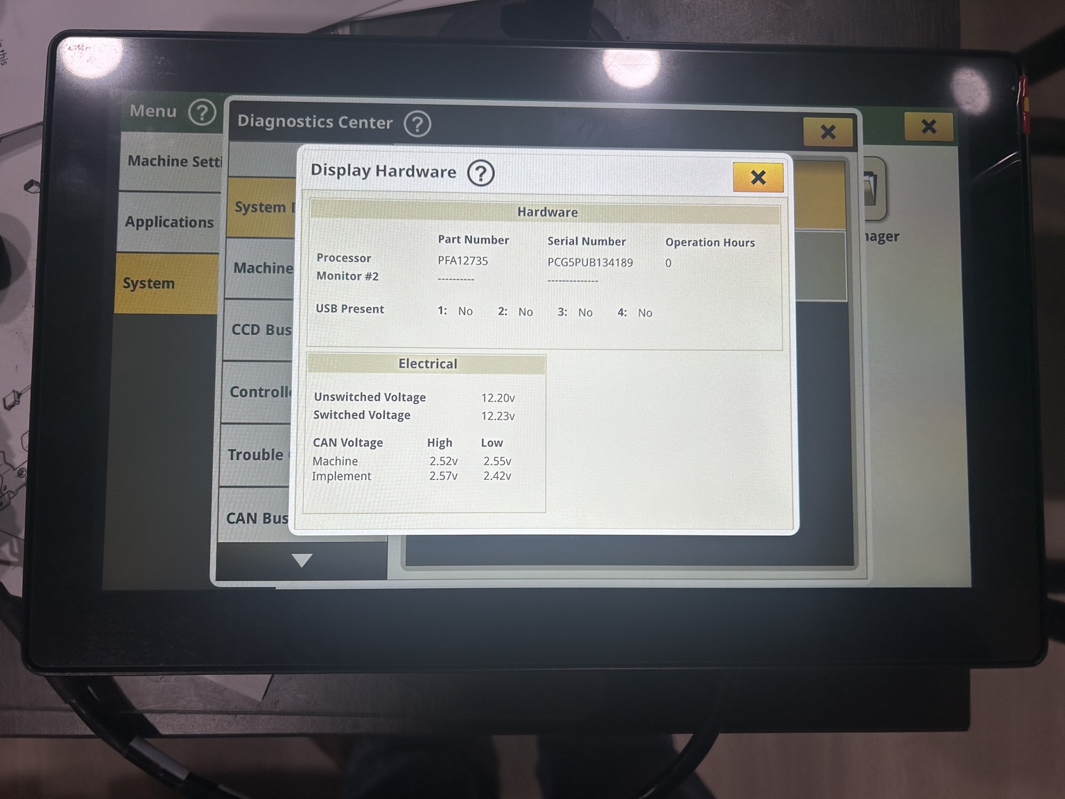  2025 John Deere G5PLUS UNIVERSAL DISPLAY at Heritage Tractor in Seneca, KS