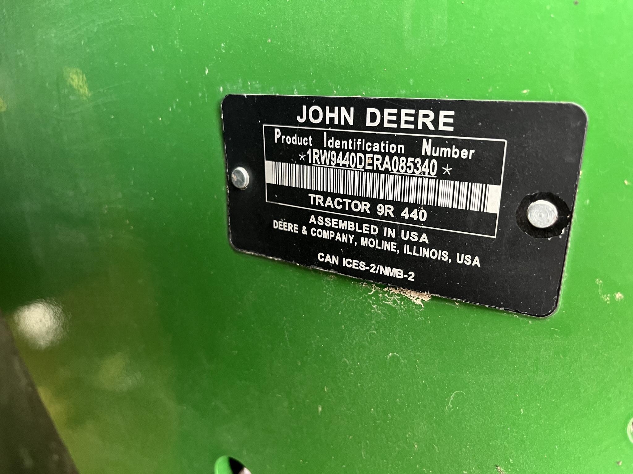 Used 2024 John Deere 9R 440 Articulated 4WD Tractors at Koenig Equipment in Greensburg, IN - PhotoXL28