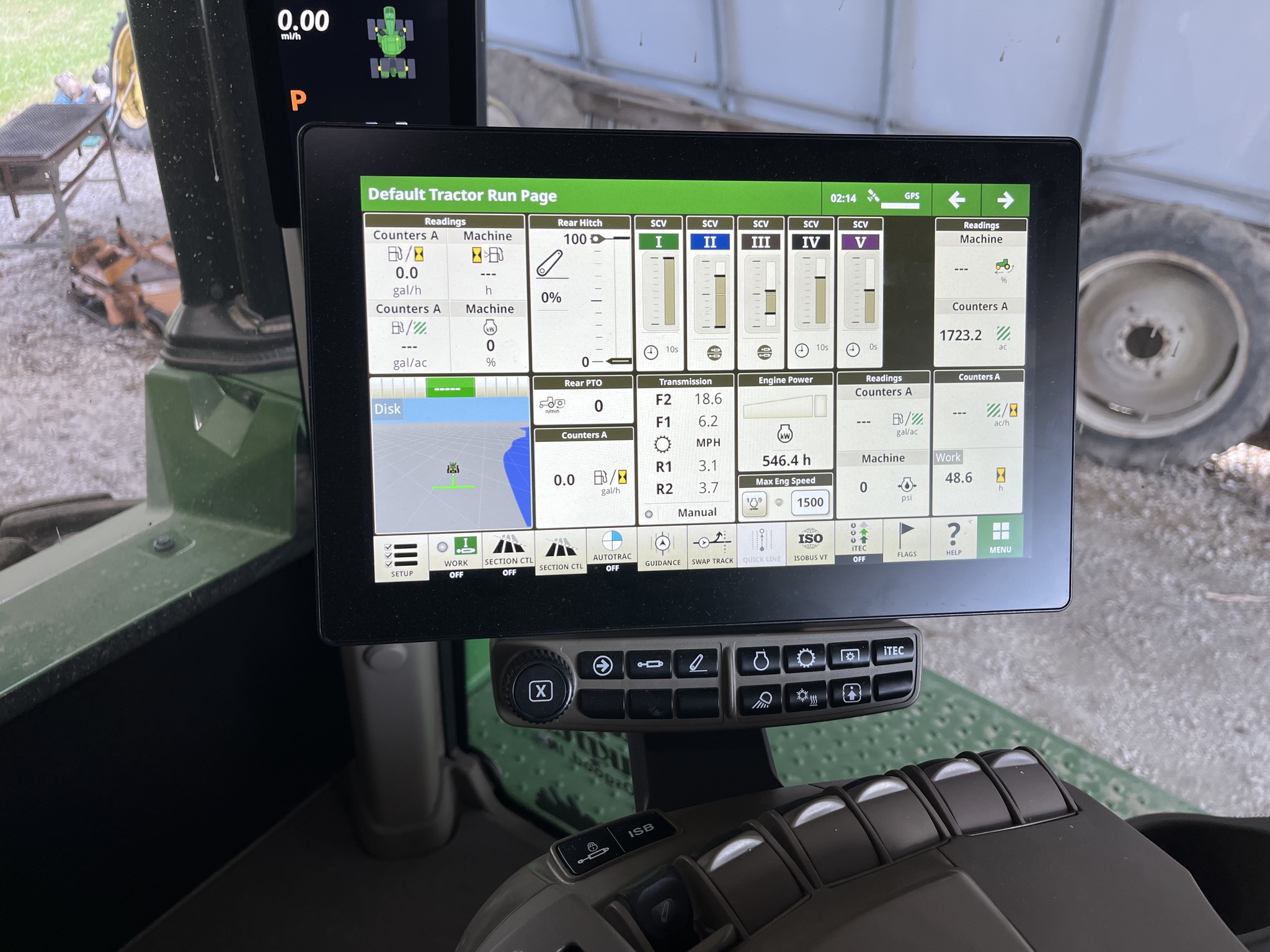 Used 2024 John Deere 9R 440 Articulated 4WD Tractors at Koenig Equipment in Greensburg, IN - PhotoXL9