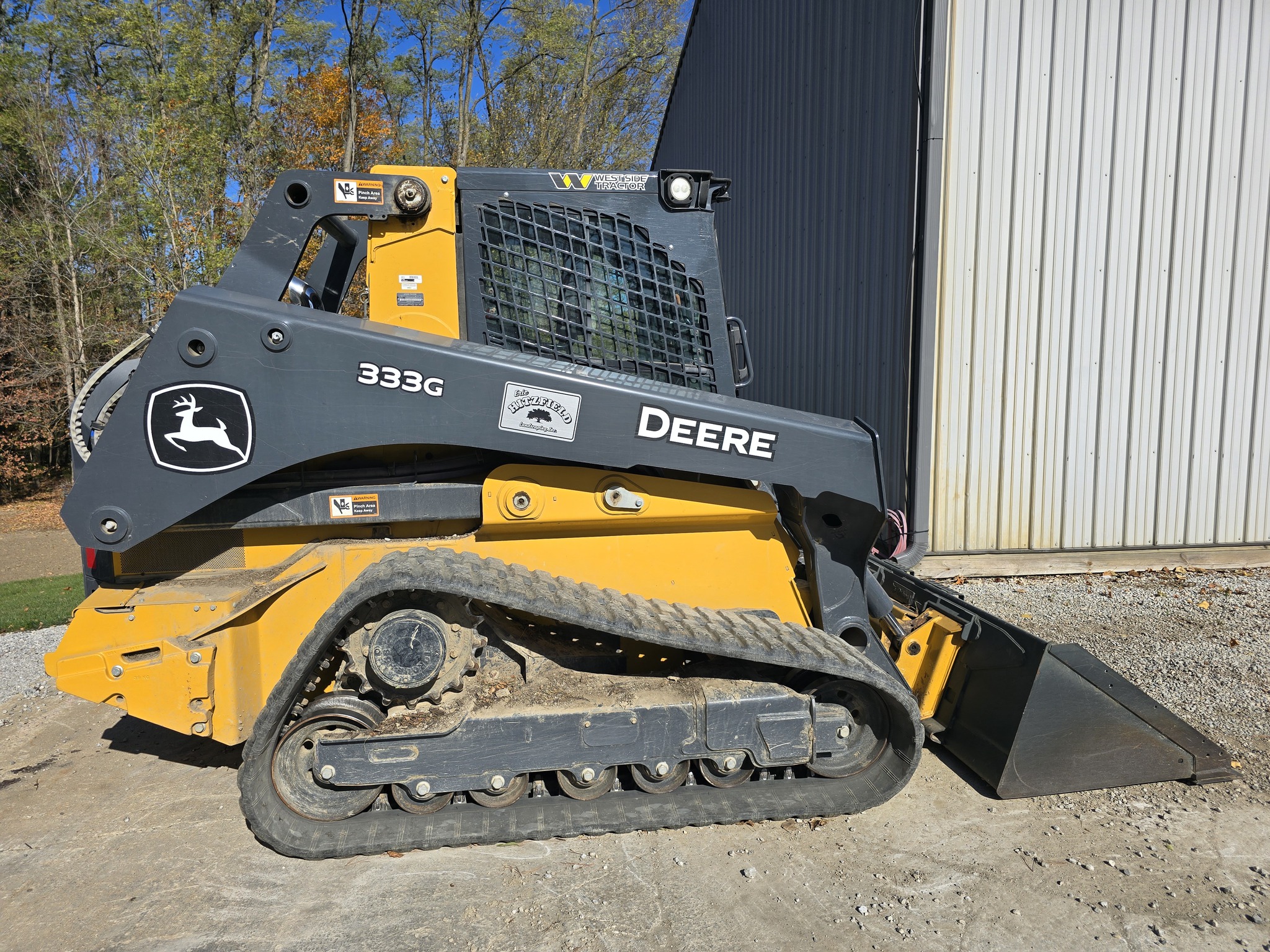 2021 John Deere 333G Image 7