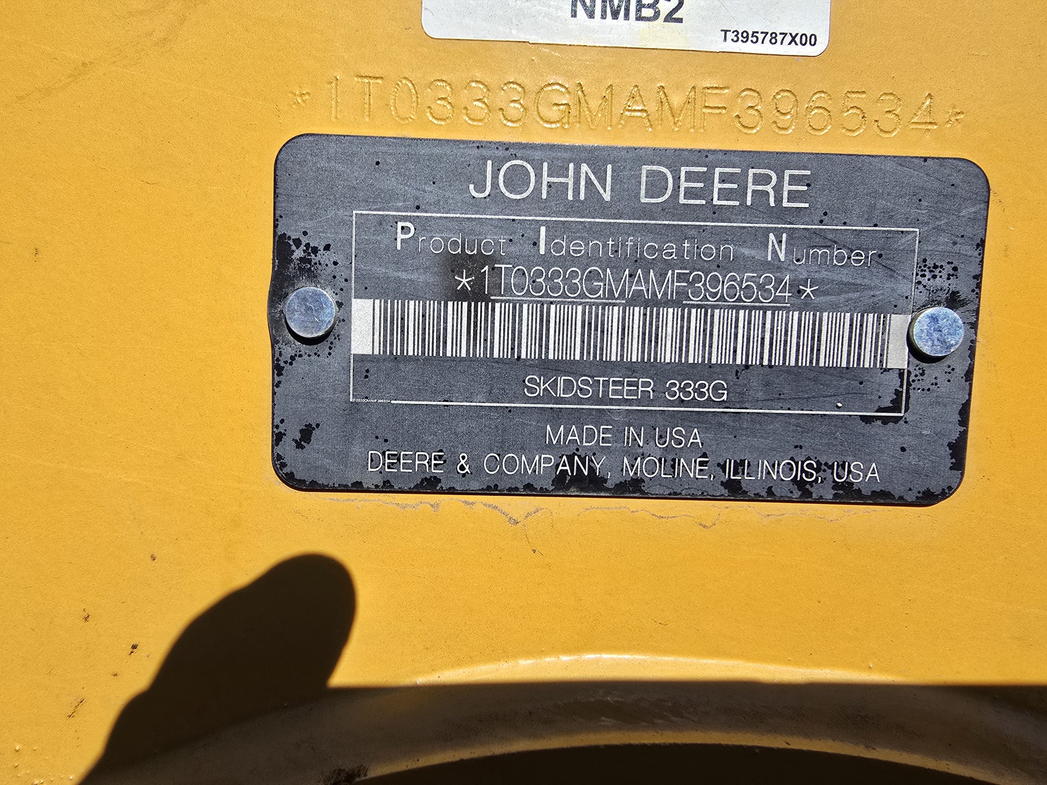 2021 John Deere 333G Image 27