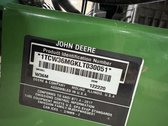 2020 John-Deere W36M