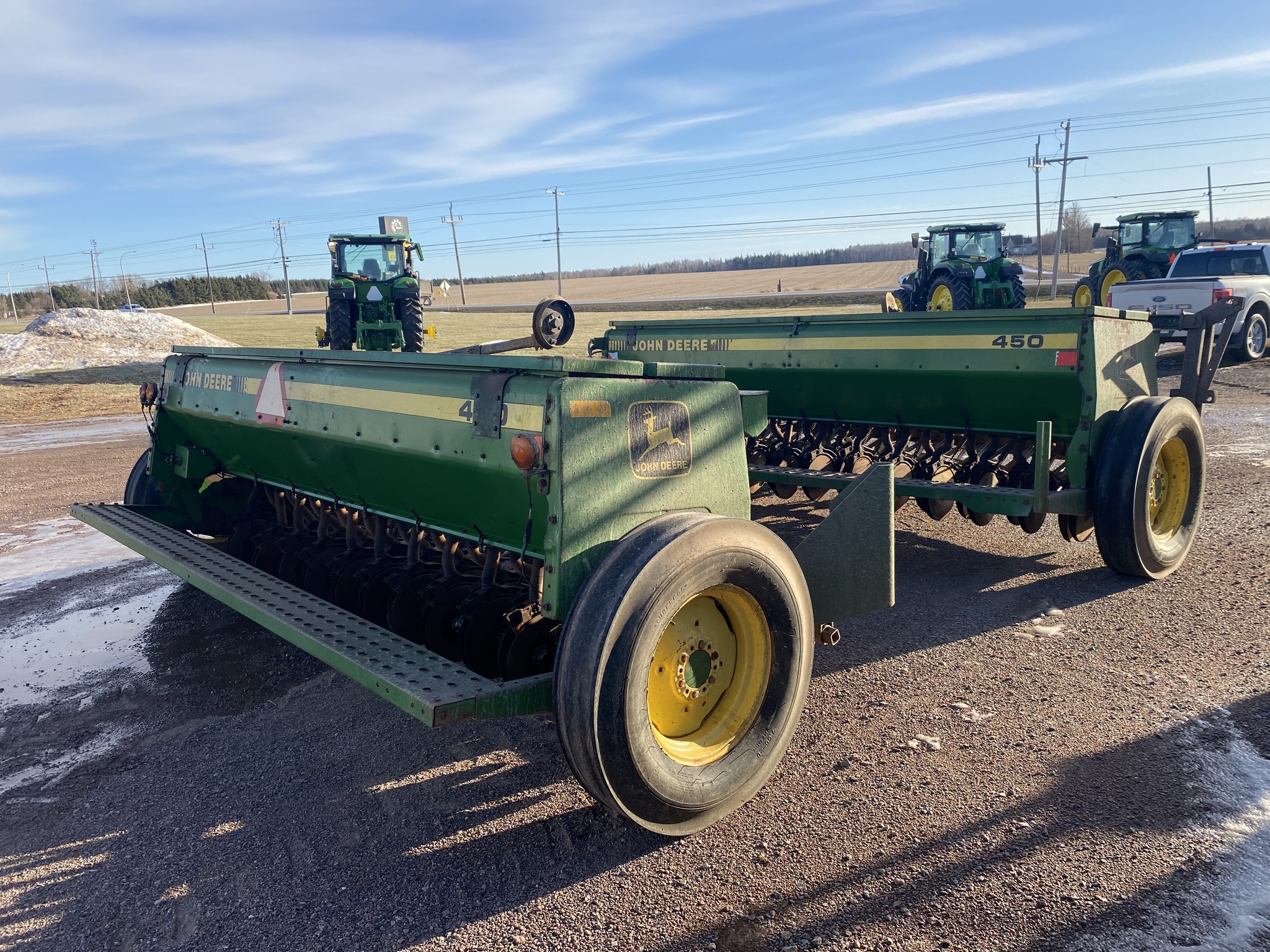 1995 John Deere 450 Image 3